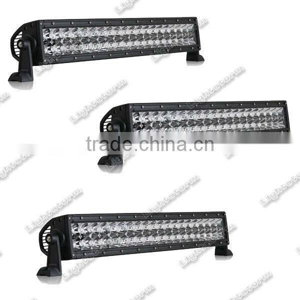 20'' off road led light bar, 3w super bright cree led work light bar 4x4 off road double row slim lightbar