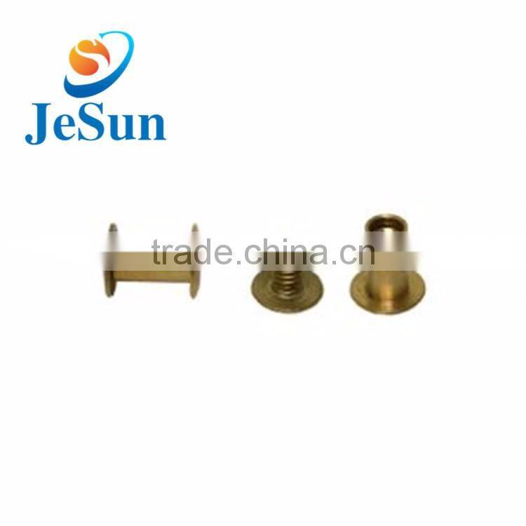 China custom good quality brass screws