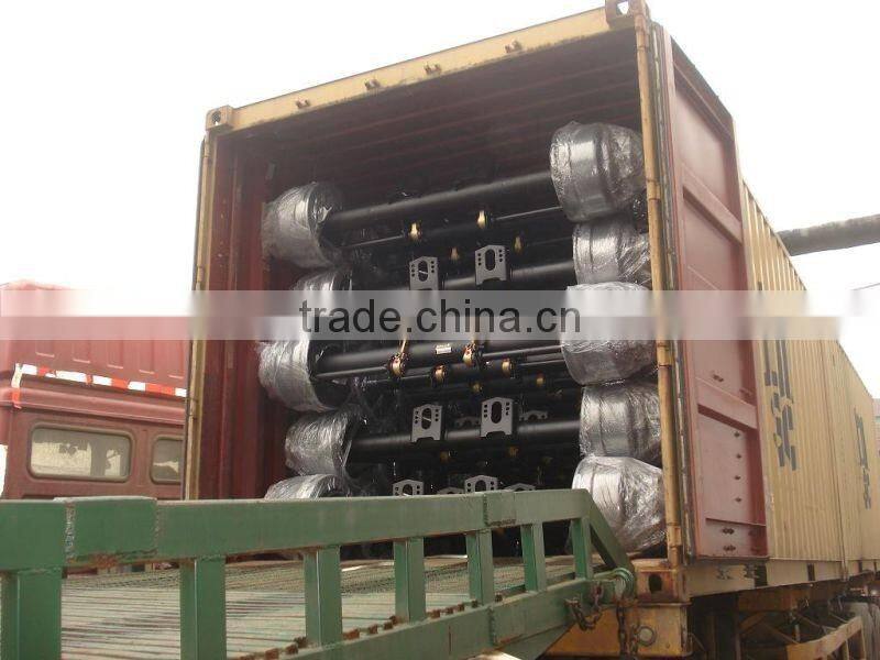 13 Ton American Fuwa Type Howo Truck Trailer Axles, Accepet Via Paypal T/T Western Union