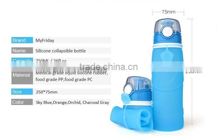 Promotion sport water bottle PP material running drink bottle
