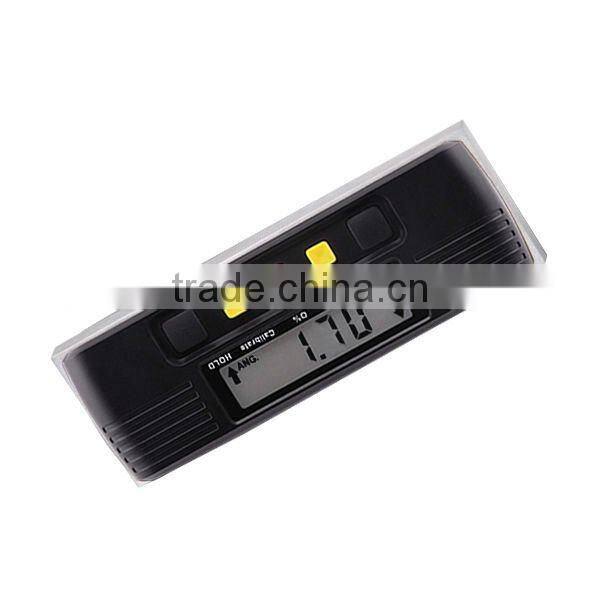 Digital Bevel Protractor Inclinometer Angle Meter Finder 360 Degrees w/ Alarm Function