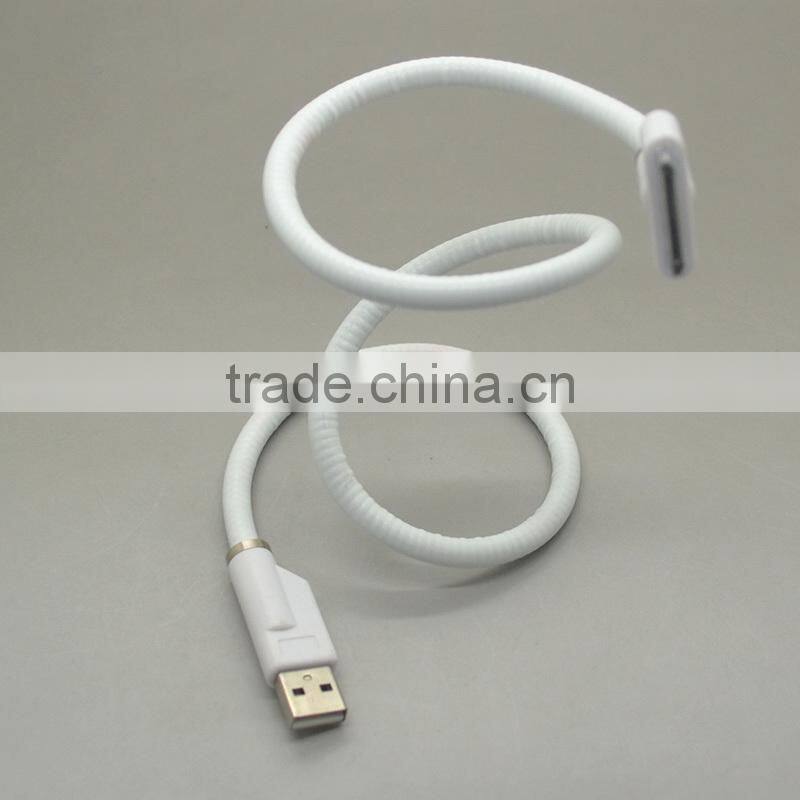 USB Flexible Mount USB Data Cable , USB flexible Tripod stand Cable Charger Micro for Galaxy S3 S4 Nexus 5 Lumia 60m 45m 20m
