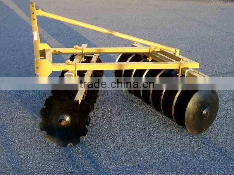 light disc harrow --harrow used in tractor --three point mount disc harrow