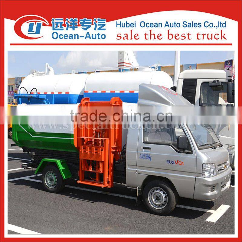Cheap price original factory foton mini garbage truck