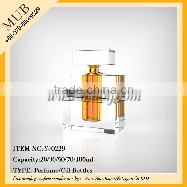 Classic Crystal Perfume Bottles For Souvenir Event Gifts