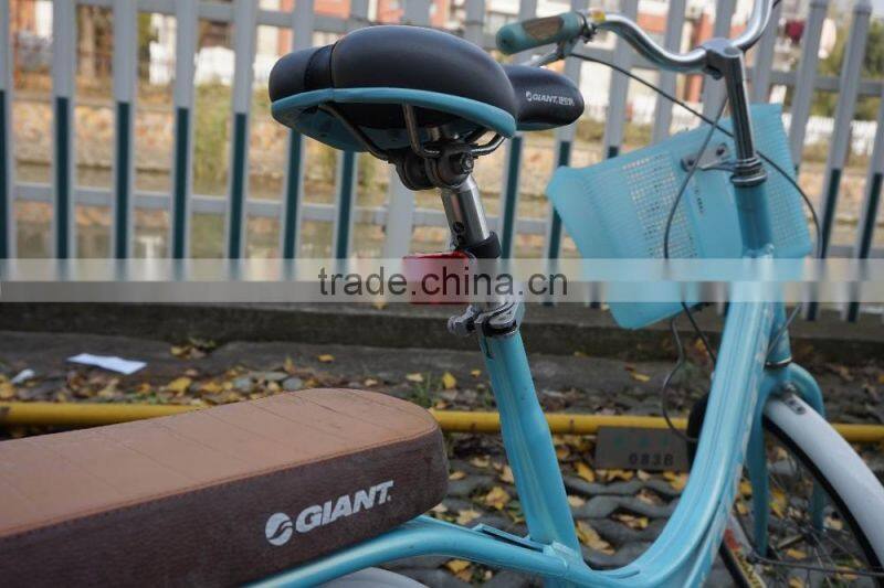 factory wholesale 5 red LED bicycle light,bicycle safety light