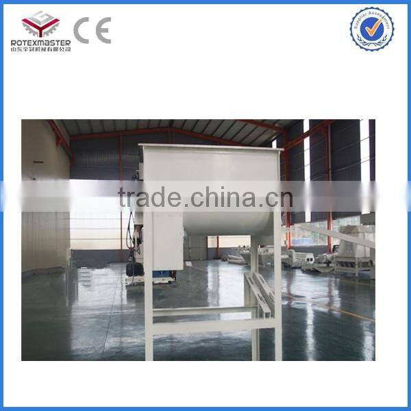 Rotexmaster YSHJ100 Single Shaft and Double Spiral Mixer for Chicken feed mixing