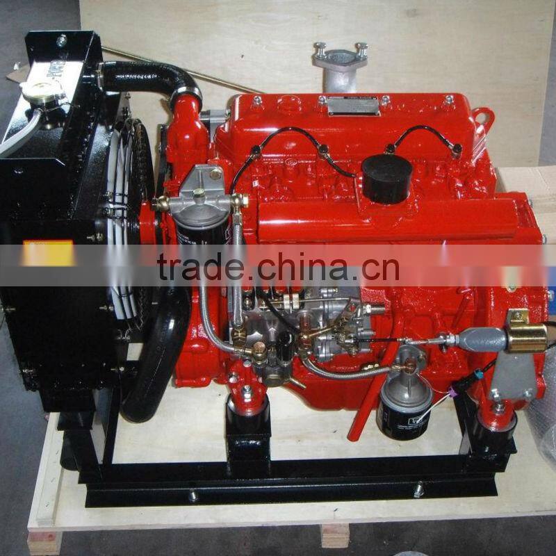 4 cylinders ul diesel engine for fire fighting equipment with radiator 480