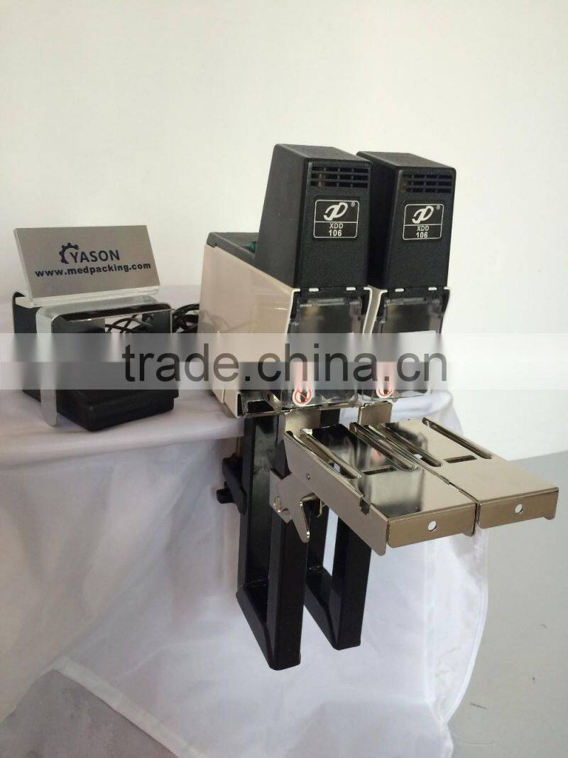 Double Head Electric Stapler bookbinding machine saddle binder