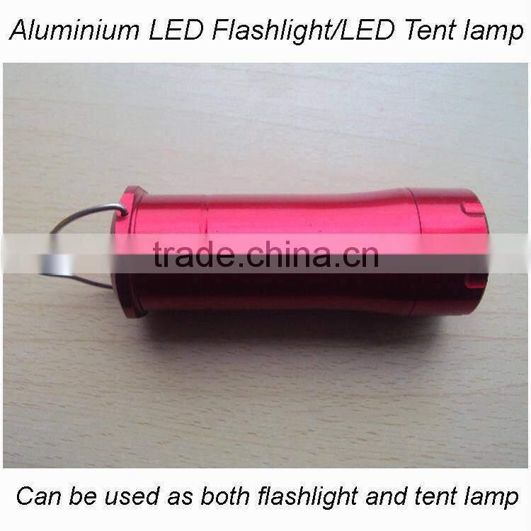 2014 hot selling high quality LED flashlight camping lantern aluminium working light