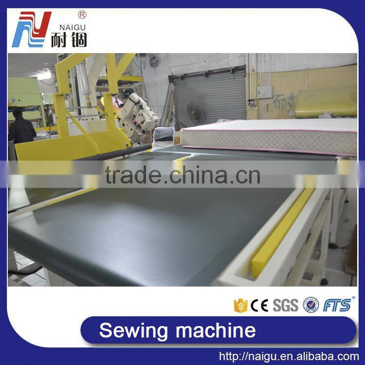 High efficiency suitable use for many size automatic mattress tape edge machine