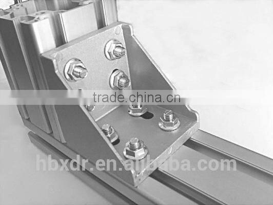 china alibaba supplier ! right-angle aluminum profile bracket with high quality from factory manufacturer
