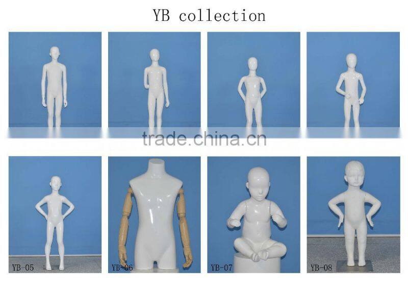 Factory sales realistic makeup child sexy model for children garment display