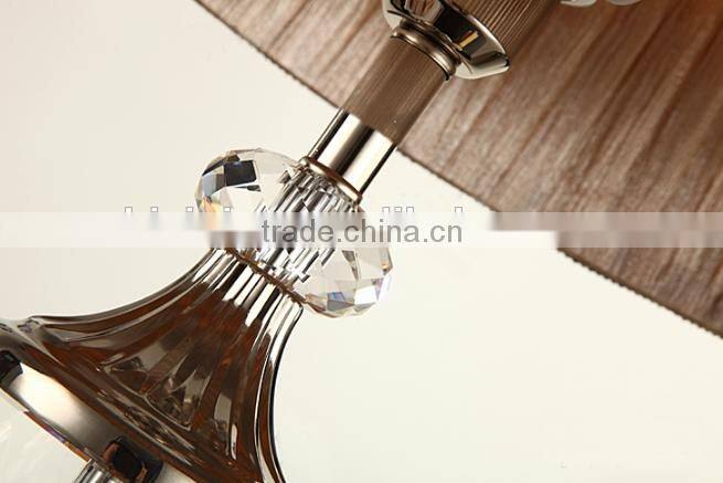 Clear K9 crystal lamp body tower design table lamp