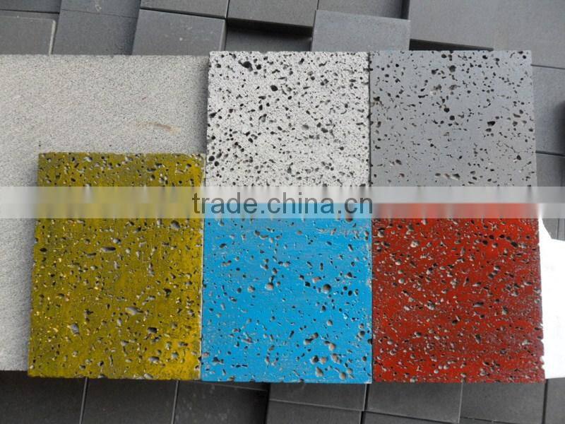 Exterior flooring stone lava stone for sale