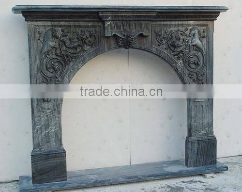 Factory wholesale white fireplace mantel