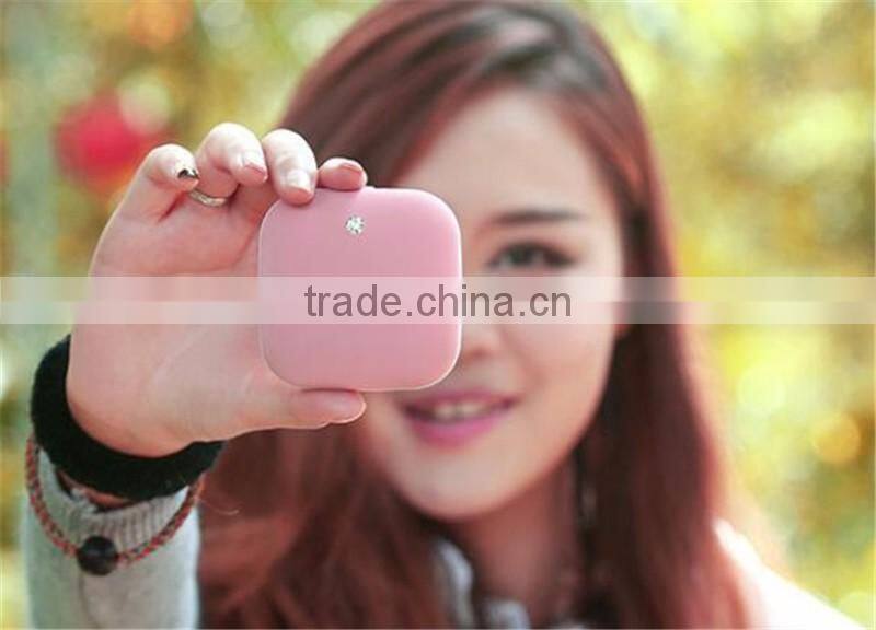 Creative carat USB charging mobile power Mini double sided fever Convenient hand warmer Multifunctional hand warmer