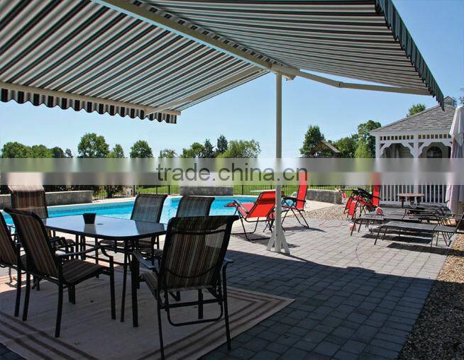 2017 Trade Assurance double Awnings Outdoor Awning Half-cassette outdoor awning