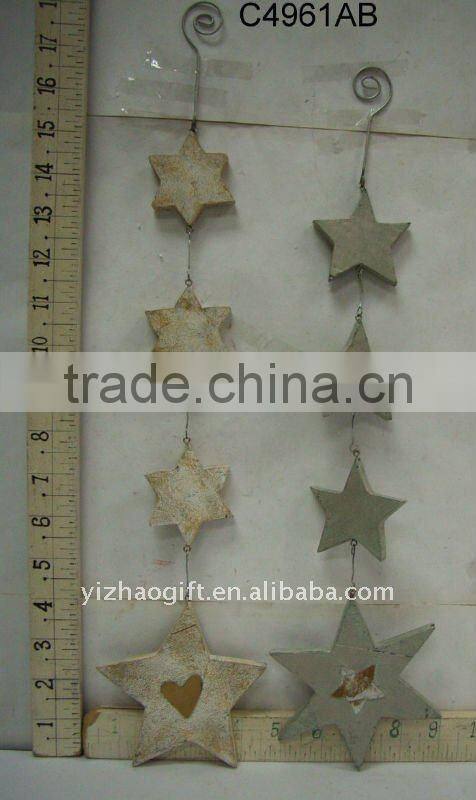 best selling homemade cheap wooden hanging craft