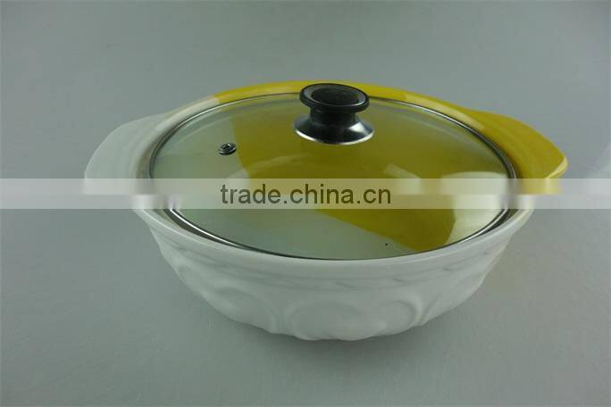 high quality white ceramic dinner plate ,printing plate with three colors for wholesale