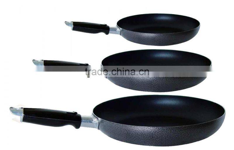 16-32cm aluminum induction wok pan cast iron wok
