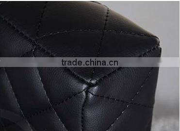 B8020 cheap pu cushion stainless steel cafe dining chair