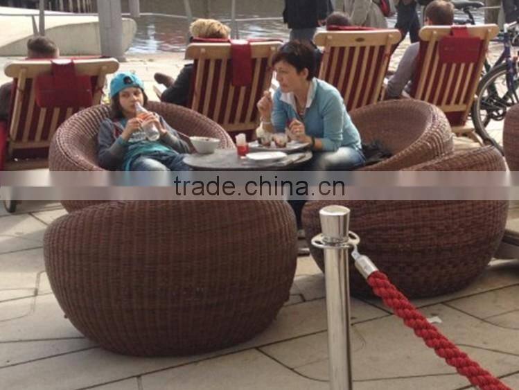 Garden furniture rattan