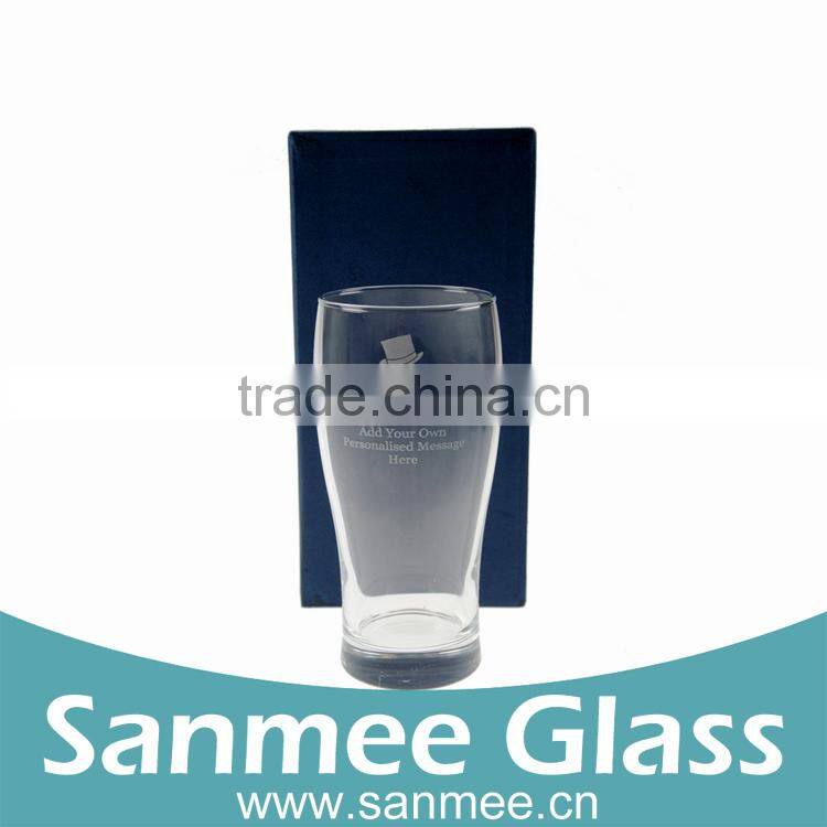 Festival Gift Custom Printing Design Glass Tumbler