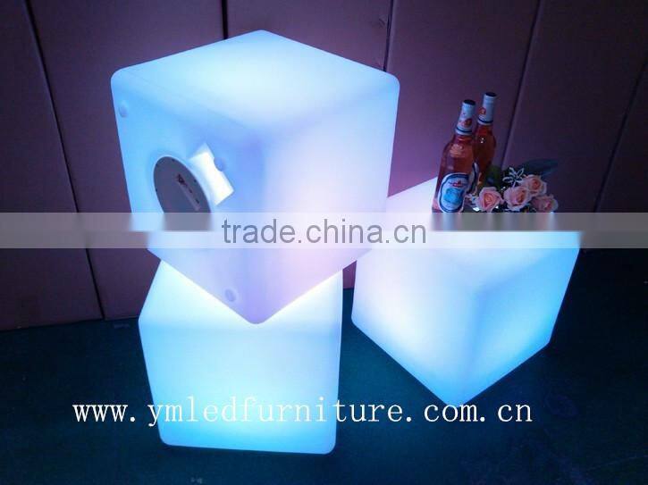 16 Color Change Cube Chair Furniture(YM-LC4040)