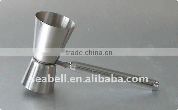 Double head stainless steel jigger