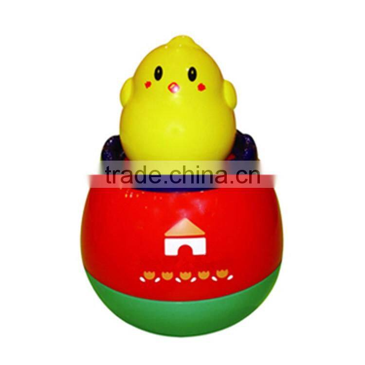 China ICTI GSV Manufacturer Plastic Roly-poly Dolls for Baby