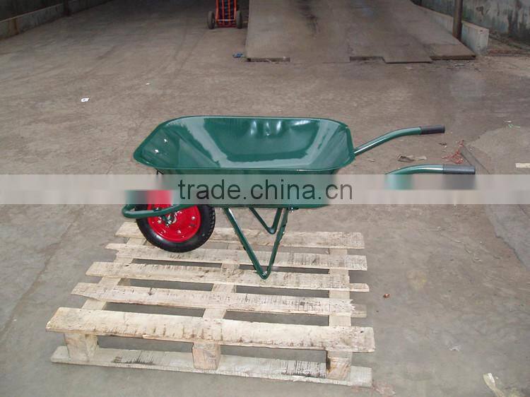 130kg pneumatic wheel steel tray wheelbarrow