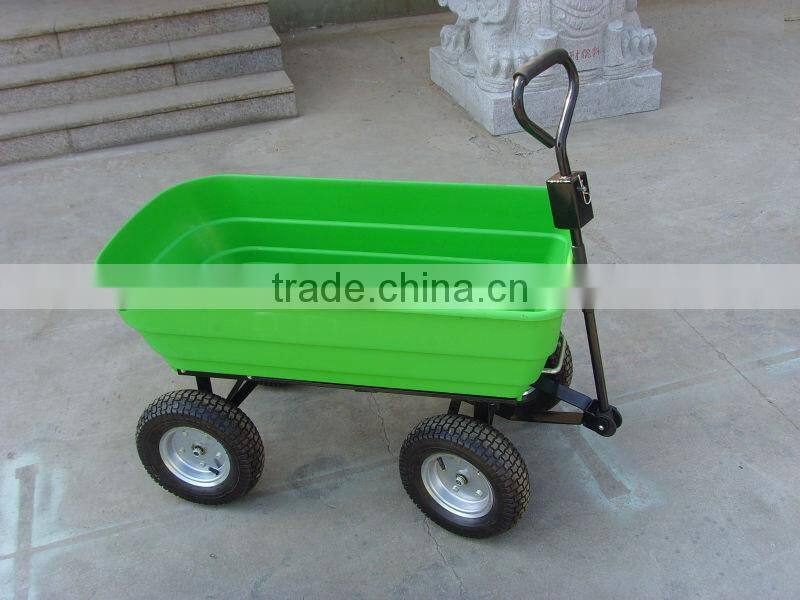 garden cart dump cart TC2135 Poly garden dump cart factory