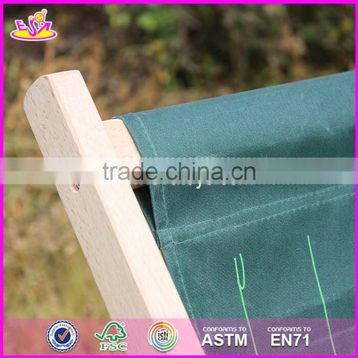 2017 New design folding wooden beach chairs for sale W08G218