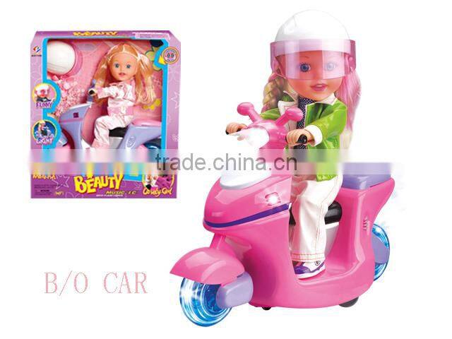 Kids battery operated military toy car in window box