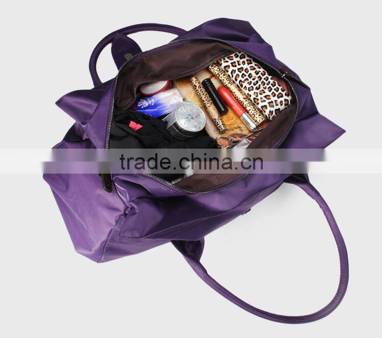High quality microfiber travel business duffel bag