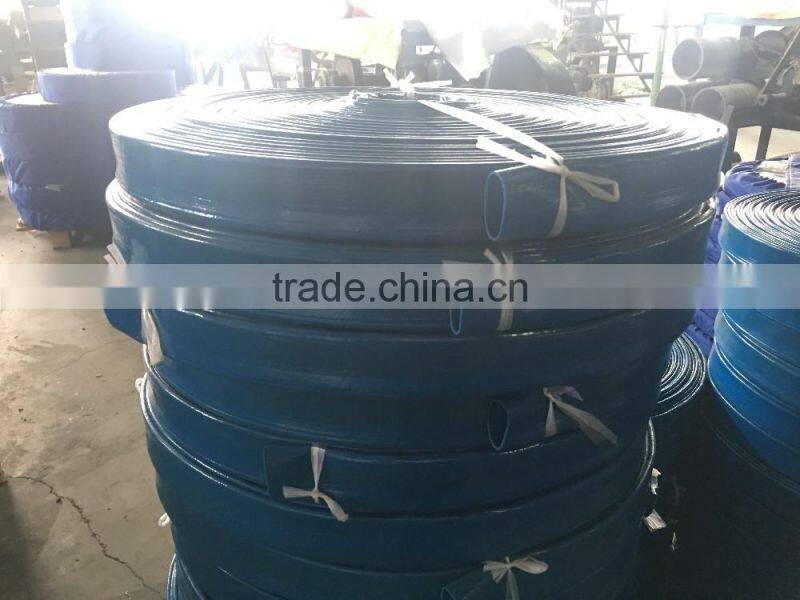 High Quality PVC lay falt hose with ISO/CE certificates PVC flexible hose