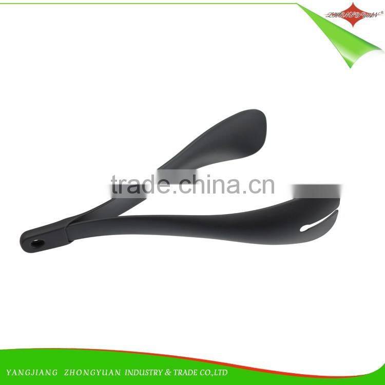 ZY-H3009 FDA LFGB Custom Color BBQ Nylon Bread clip Food Tong