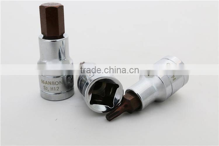 Pattern screwdriver sleeve, Flower Screwdriver Socket,12.5MM Screwdriver Socket