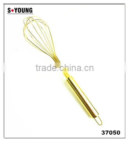 37050 6 wire stainless steel Whisk with stainless steel handle