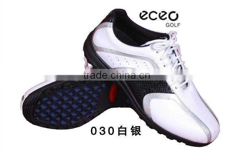 Custom design and logo made mens golf shoes