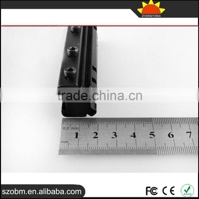 D0011 Aluminum Alloy 11mm to 21mm Gun Mount Rail Weaver Adaptor