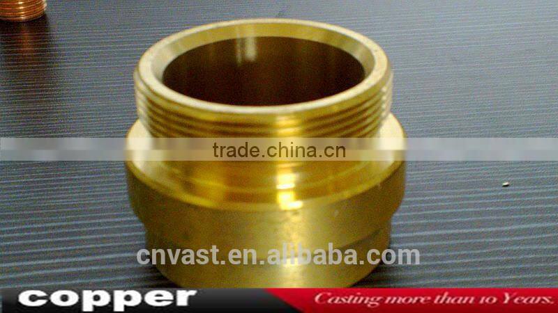 brass screw joint coupling,male thread with compression end