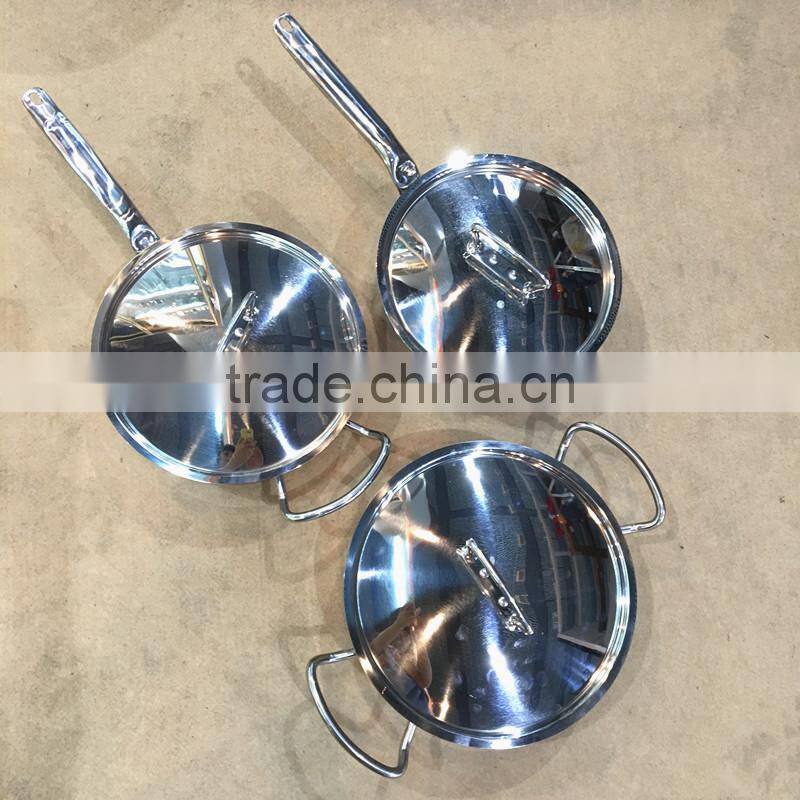 stainless steel NON-STICK PAN FRYING COOKWARE SET