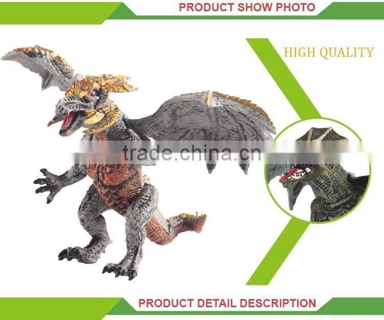 Wholesale assemble toys plastic dragon action figure parts