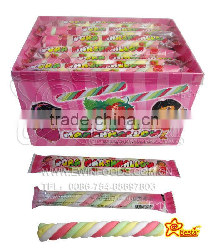 Fruity Flavor Dora Twist Marshmallow