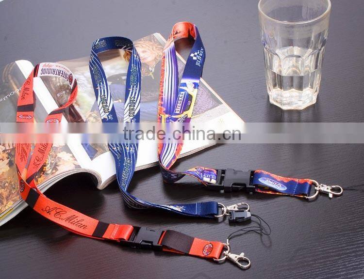 10mm wide silk-screen nylon lanyard