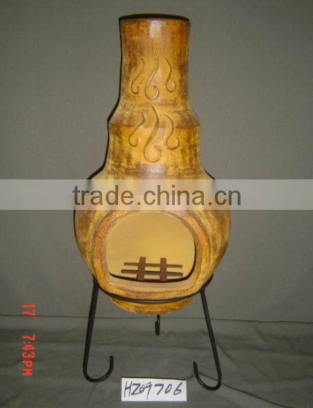 CLAY STOVE CHIMNEY POT