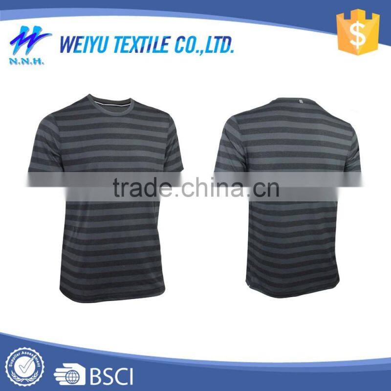 Wholesale high quality seamless fitness t shirt for men