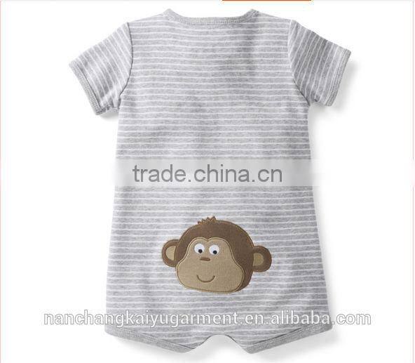 Cotton plain baby rompers,high quality baby rompers,summer baby rompers